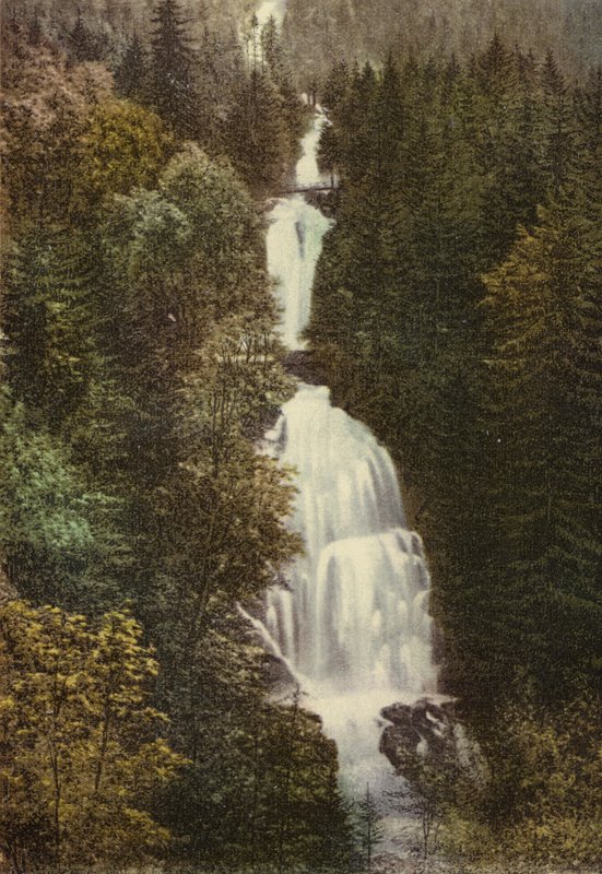 Berner Oberland: Giessbach (renkli fotoğraf) by Swiss Photographer