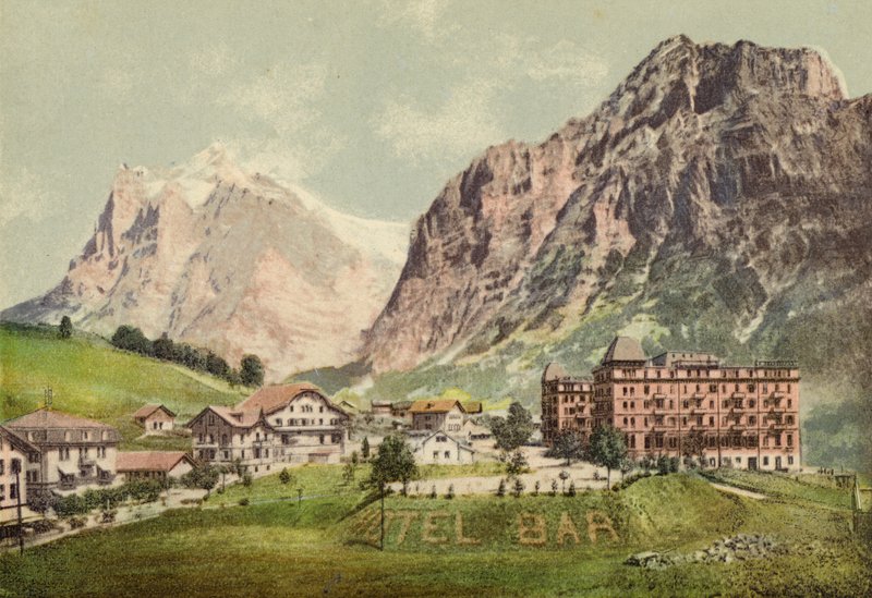 Berner Oberland: Grindelwald (renkli fotoğraf) by Swiss Photographer