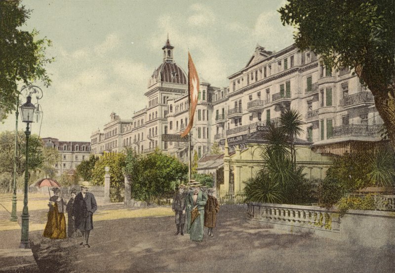 Berner Oberland: Interlaken, Hohenweg (renkli fotoğraf) by Swiss Photographer