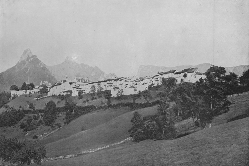 Gruyere (s/b fotoğraf) by Swiss Photographer