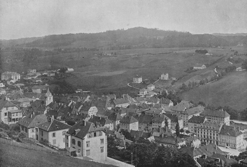 Le Locle (s/b fotoğraf) by Swiss Photographer