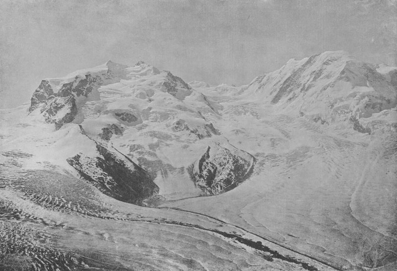 Monte Rosa (s/b fotoğraf) by Swiss Photographer