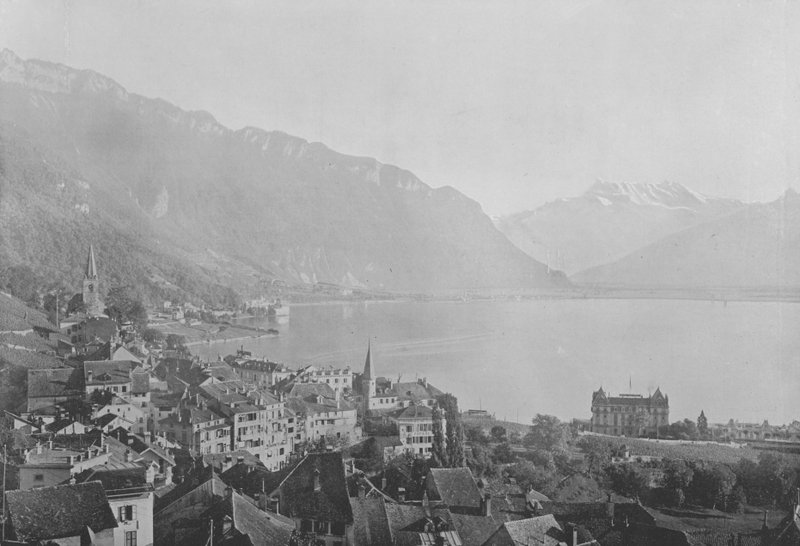 Montrö (s/b fotoğraf) by Swiss Photographer