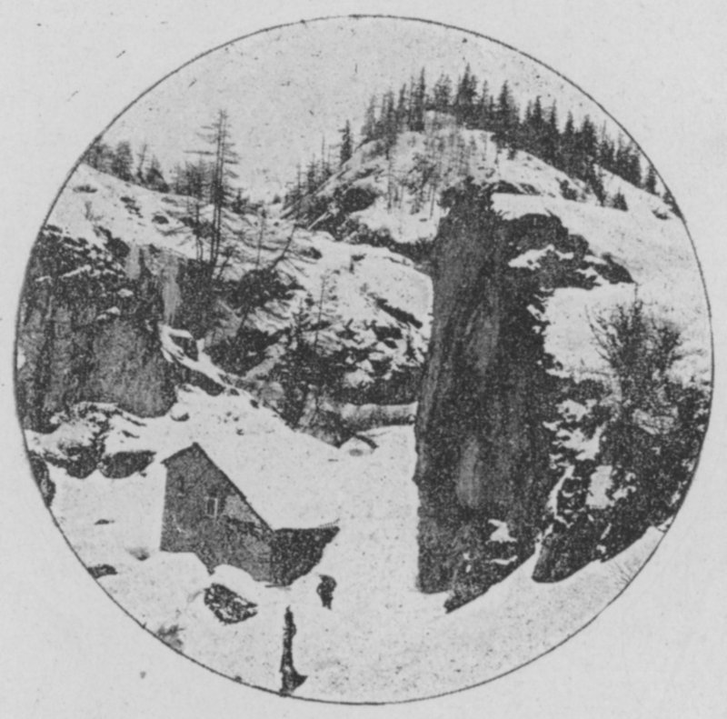 Kışın Route du Grand St-Bernard (s/b fotoğraf) by Swiss Photographer