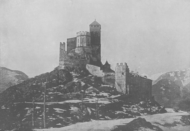 Sion, Valere (s/b fotoğraf) by Swiss Photographer