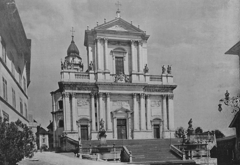 Solothurn, St. Ours Katedrali (s/b fotoğraf) by Swiss Photographer