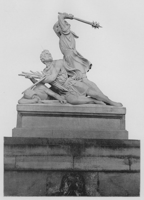 Stans, Monument de Winkelried (s/b fotoğraf) by Swiss Photographer