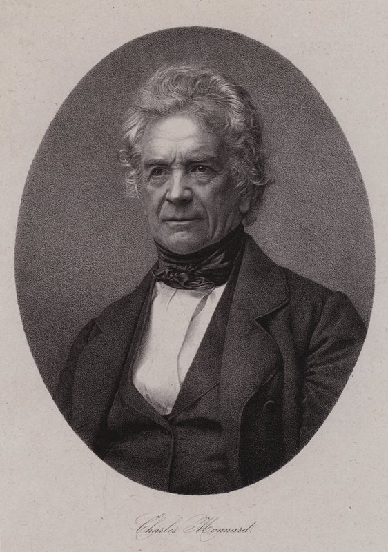 Charles Monnard, İsviçreli tarihçi (gravür) by Swiss School