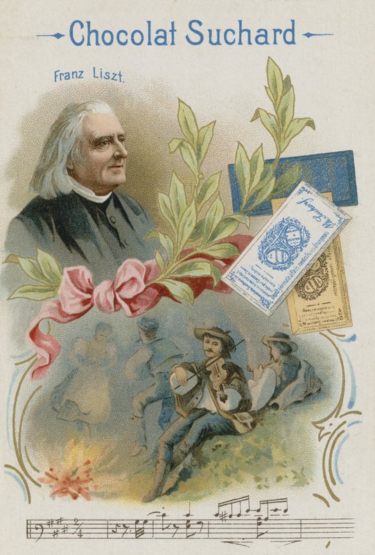 Franz Liszt, Avusturyalı besteci ve müzisyen by Swiss School
