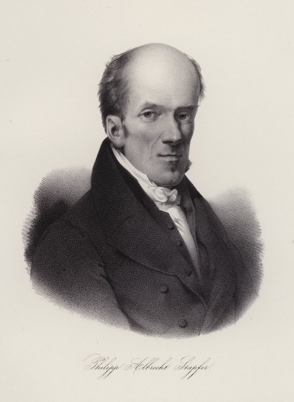 Philipp Albert Stapfer, İsviçreli politikacı ve filozof (gravür) by Swiss School