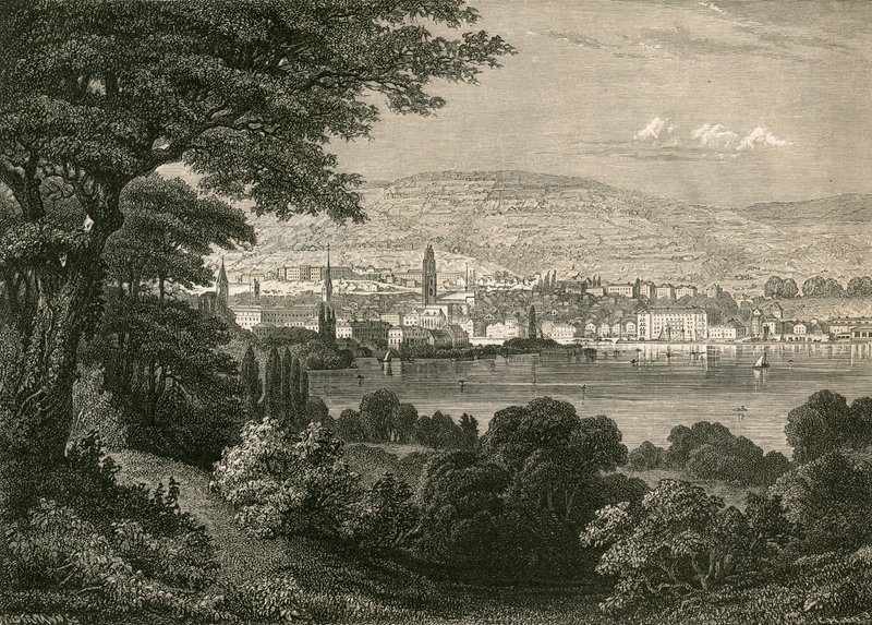 Zürih ve Zürihberg by Swiss School