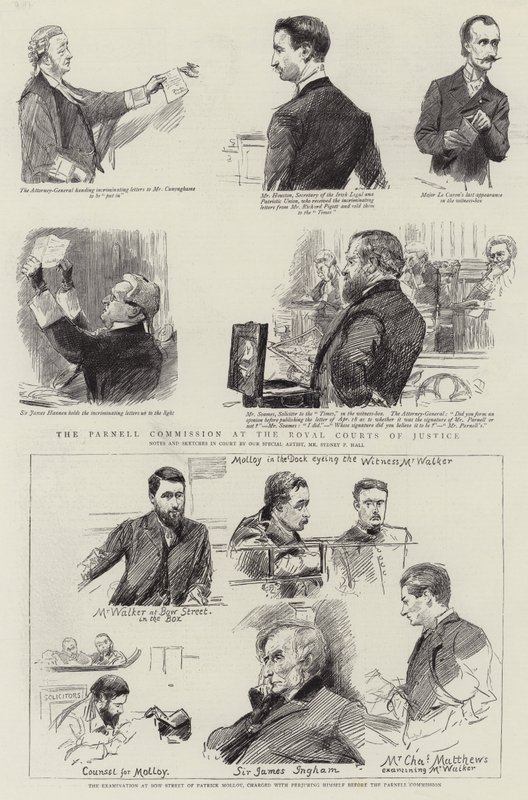 Kraliyet Adalet Mahkemelerinde Parnell Komisyonu by Sydney Prior Hall