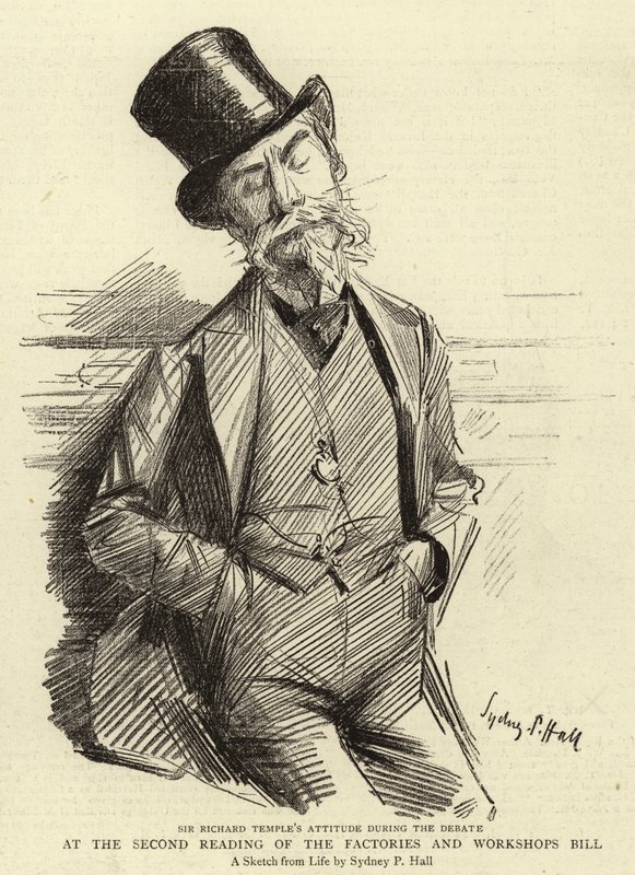 Fabrikalar ve Atölyeler Yasasının İkinci Okunmasında by Sydney Prior Hall