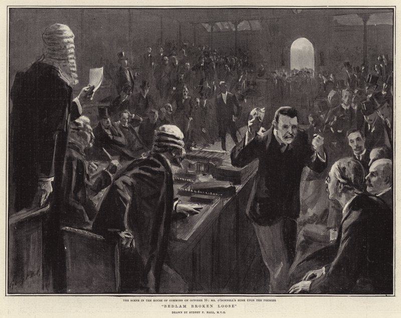 Bedlam Kırık Gevşek by Sydney Prior Hall