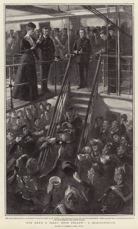 Çünkü O Neşeli İyi Bir Arkadaş, Bir Anımsama by Sydney Prior Hall