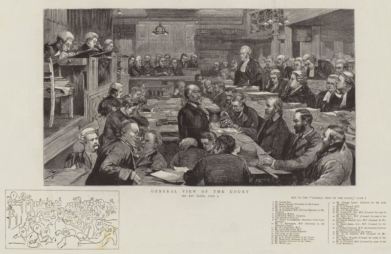 Mahkemenin Genel Görünümü by Sydney Prior Hall