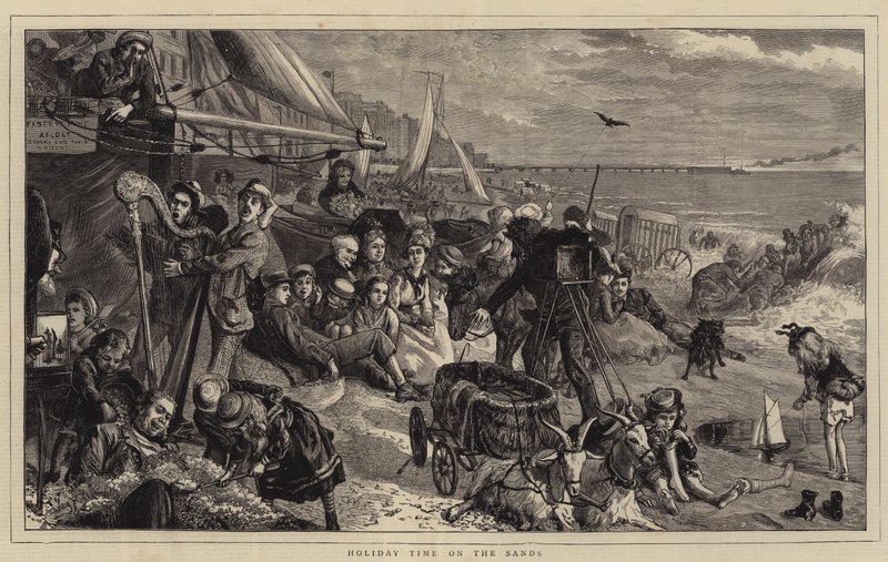 Kumlarda Tatil Zamanı by Sydney Prior Hall