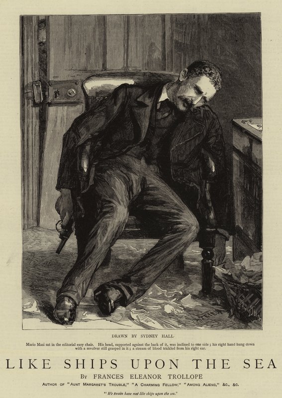 ಸಮುದ್ರ ಟರ್ಕಿಯ ಮೇಲೆ ಹಡಗುಗಳಂತೆ by Sydney Prior Hall