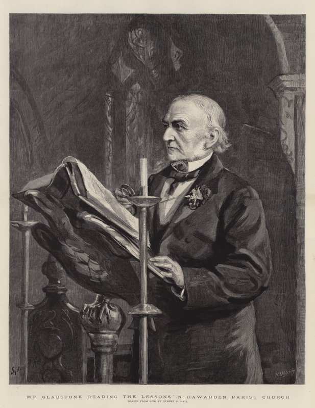 Bay Gladstone, Hawarden Parish Kilisesi
