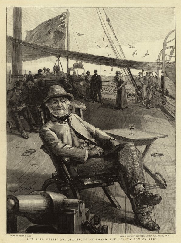 Kiel Fetes, Bay Gladstone Tantallon Kalesi'nde by Sydney Prior Hall