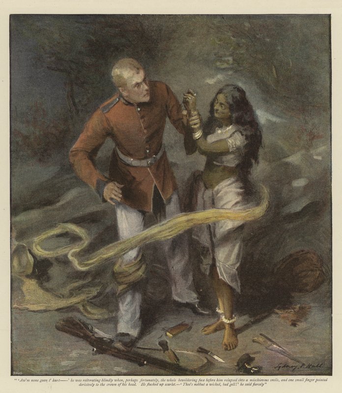 Yaratılıştaki En Çivici Kötü Atış (chromolitho) by Sydney Prior Hall