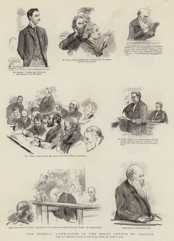 Kraliyet Adalet Mahkemelerinde Parnell Komisyonu by Sydney Prior Hall