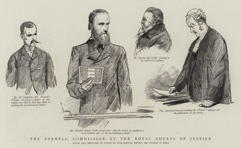 Kraliyet Adalet Mahkemelerinde Parnell Komisyonu by Sydney Prior Hall