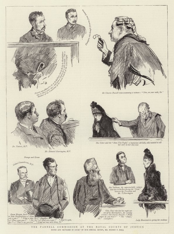 Kraliyet Adalet Mahkemelerinde Parnell Komisyonu by Sydney Prior Hall