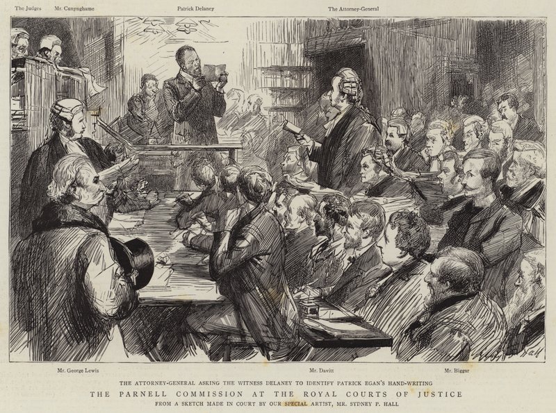 Kraliyet Adalet Mahkemelerinde Parnell Komisyonu by Sydney Prior Hall