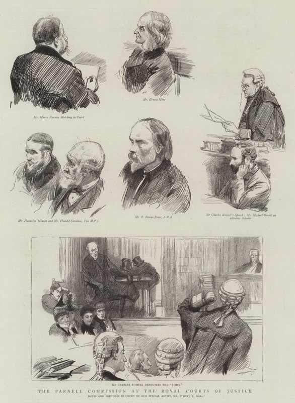 Kraliyet Adalet Mahkemelerinde Parnell Komisyonu by Sydney Prior Hall