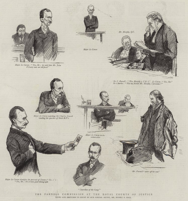 Kraliyet Adalet Mahkemelerinde Parnell Komisyonu by Sydney Prior Hall