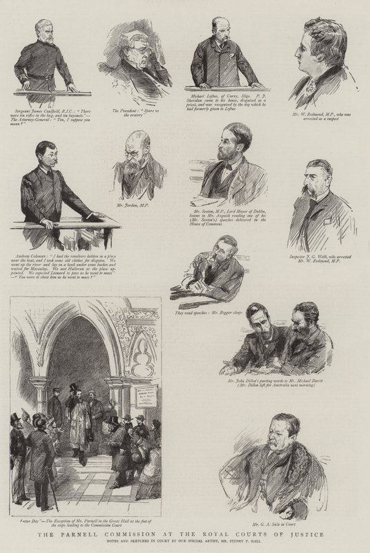 Kraliyet Adalet Mahkemelerinde Parnell Komisyonu by Sydney Prior Hall