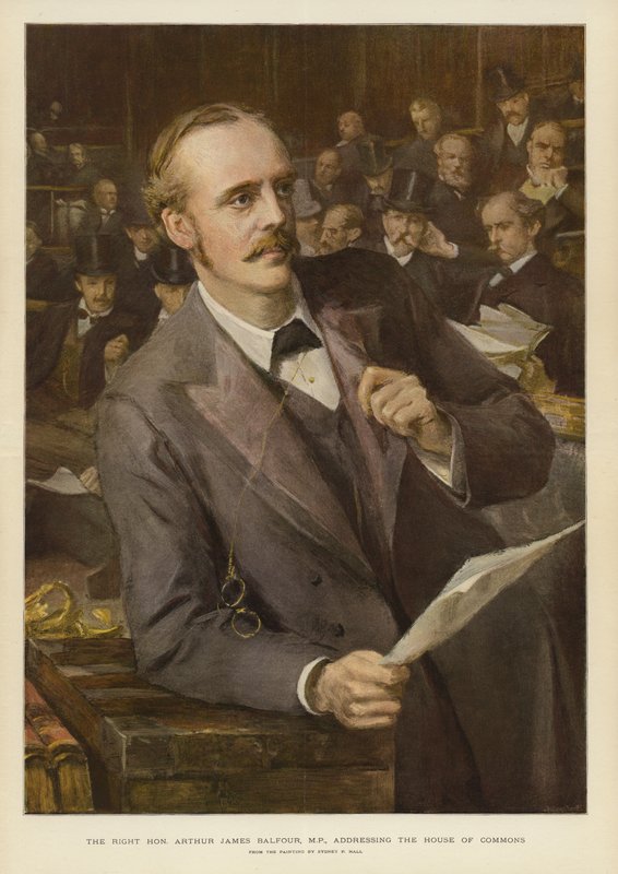 Çok Saygıdeğer Arthur James Balfour by Sydney Prior Hall
