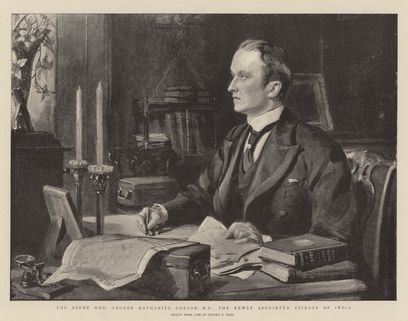 Çok Saygıdeğer George Nathaniel Curzon, Milletvekili, Hindistan