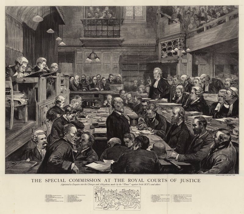 Kraliyet Adalet Mahkemelerinde Özel Komisyon by Sydney Prior Hall