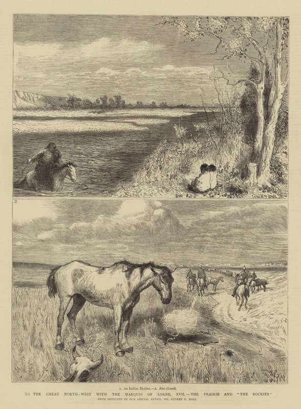 Lorne Marquis, XVII, Prairie ve The Rockies ile Büyük Kuzey-Batı