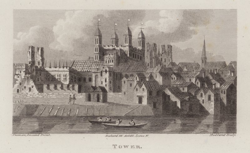 Londra Kulesi (gravür) by T. Medland