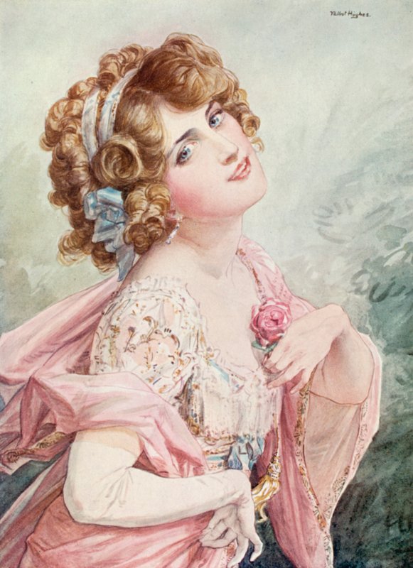 Neşeli Dul: Bayan Lily Elsie by Talbot Hughes