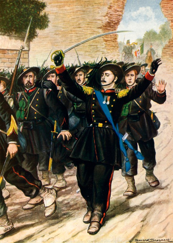 20 Eylül 1870: Porta Pia - Duvarları Aşmak by Tancredi Scarpelli