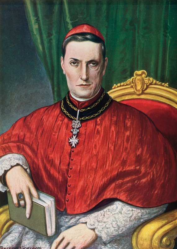 Kardinal Rampolla by Tancredi Scarpelli