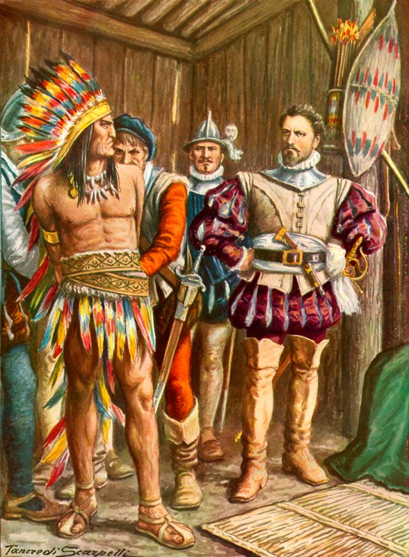 Ferdinando Cortes, Montezuma