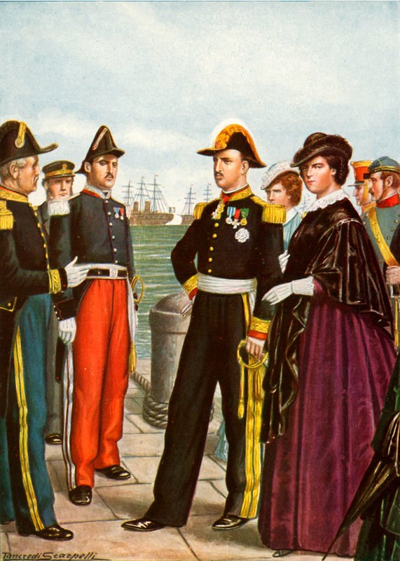 Napoli Kralı II. Francis ve Kraliçe Amalia, İki Sicilya