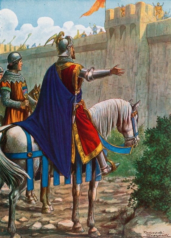 Sicilya kralı Manfred, Sarazenlerden Lucera