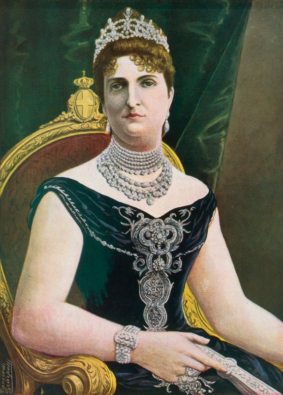 Savoy Margherita, İtalya Kraliçesi by Tancredi Scarpelli