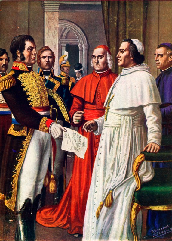 Napolyon, Papa Pius VII