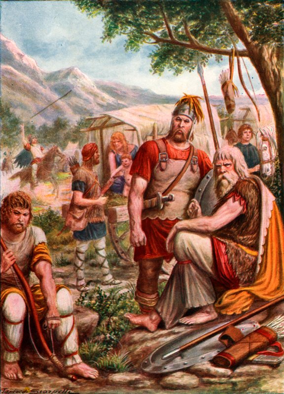 Ostrogot kampı by Tancredi Scarpelli