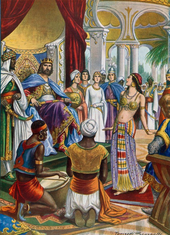 Oryantal ihtişamla çevrili Sicilyalı II. Roger by Tancredi Scarpelli