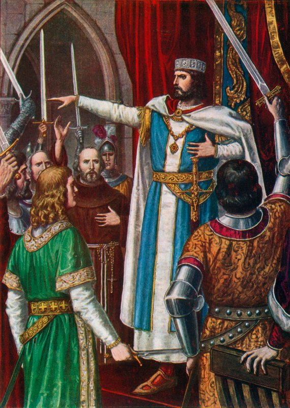 Burgonya Kralı II. Rudolf, Pavia