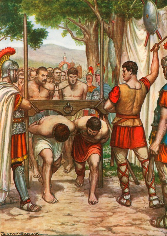 Roma boyunduruğu altında by Tancredi Scarpelli