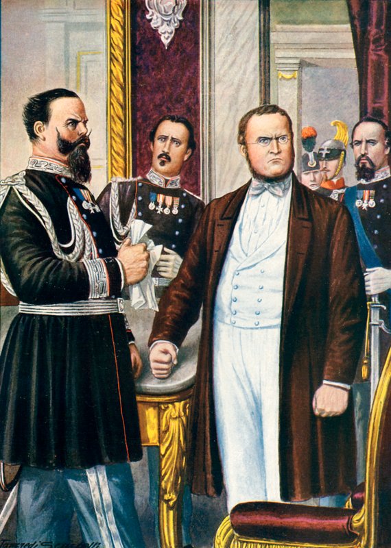 Victor Emanuel ve Cavour, Villafranca Mütarekesi